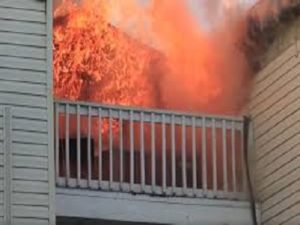 fire in my air conditioner